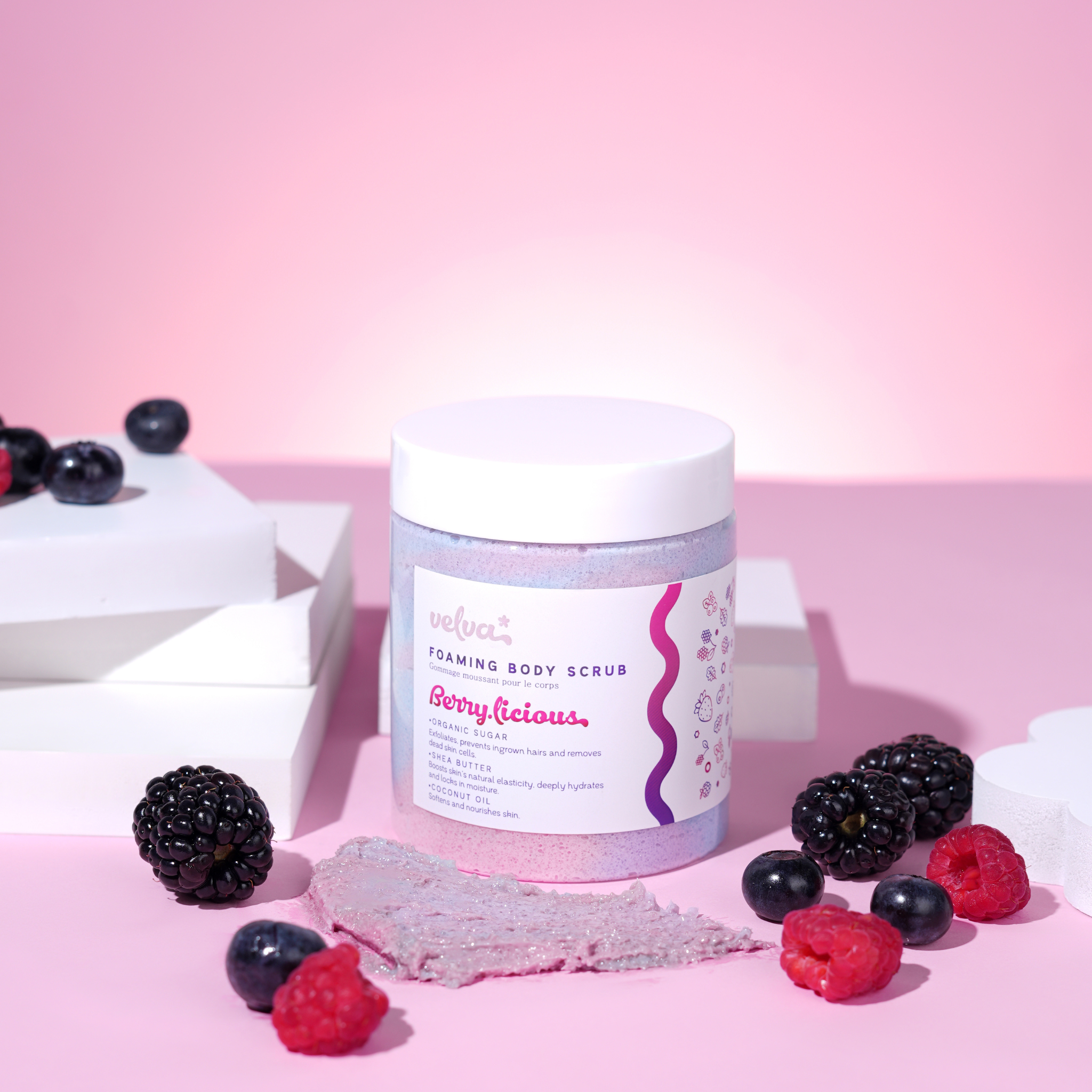 Velva™ Foaming Body Scrub